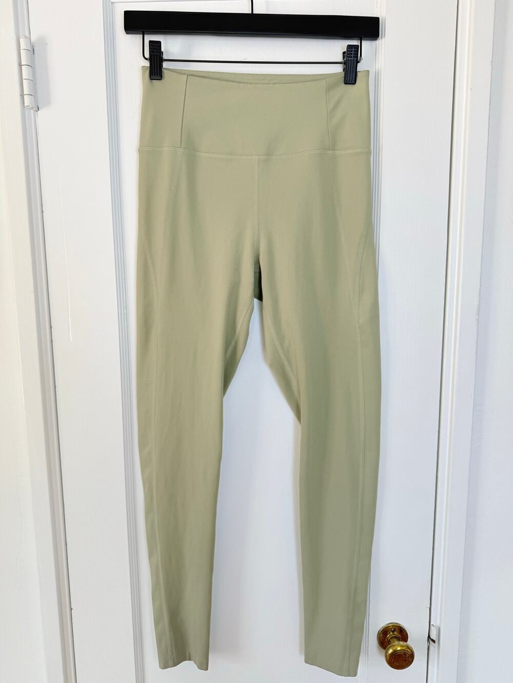 Girlfriend Collective Leggings High Rise Compression Sage Green Size Medium